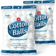 thumbnail image 1 of DecorRack Large Cotton Balls, 100% Natural Cotton Balls for Nail Polish Removal (200 Count), 1 of 6