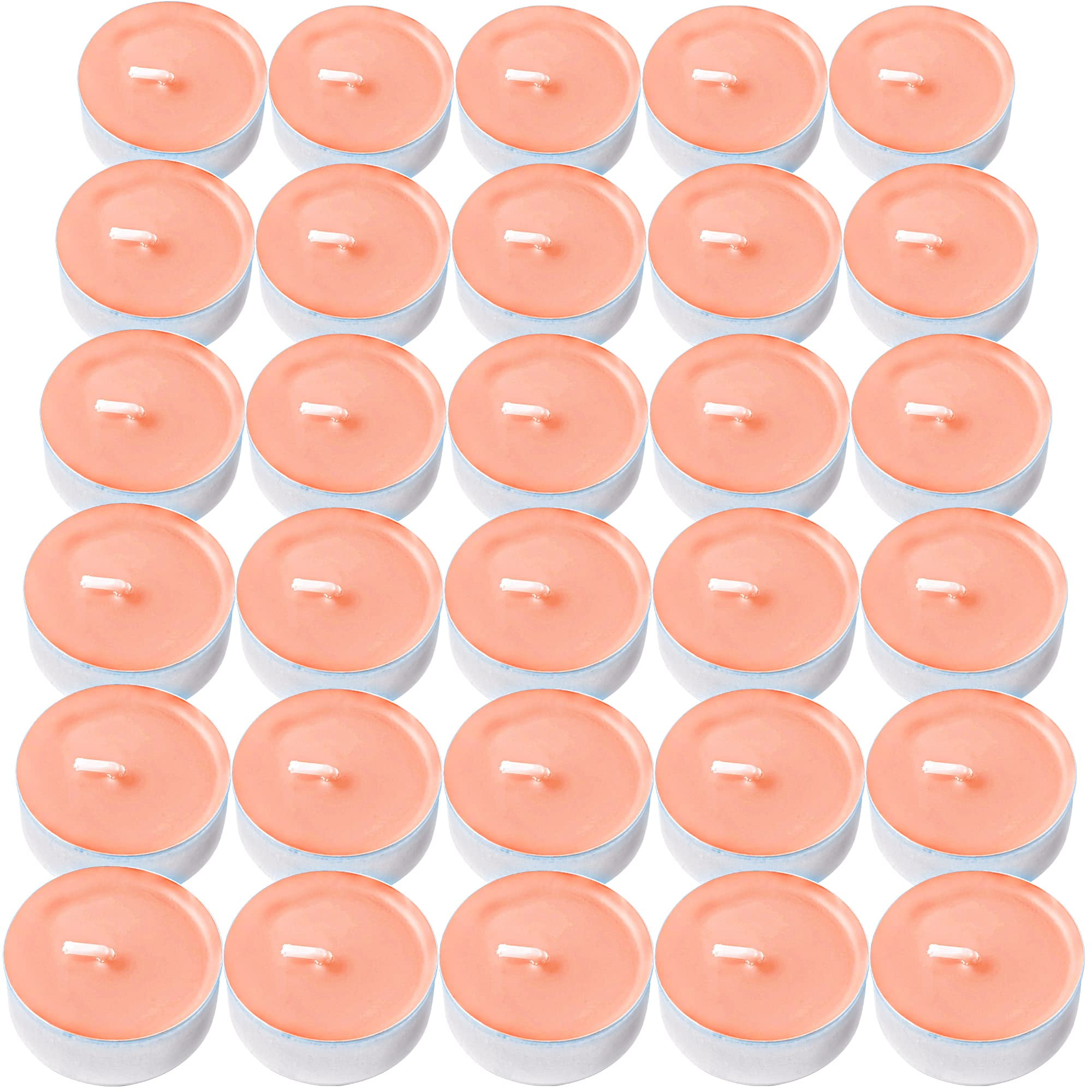 DecorRack Angel Orchid Scented Tea Light Candles, 30 Tealight Candle