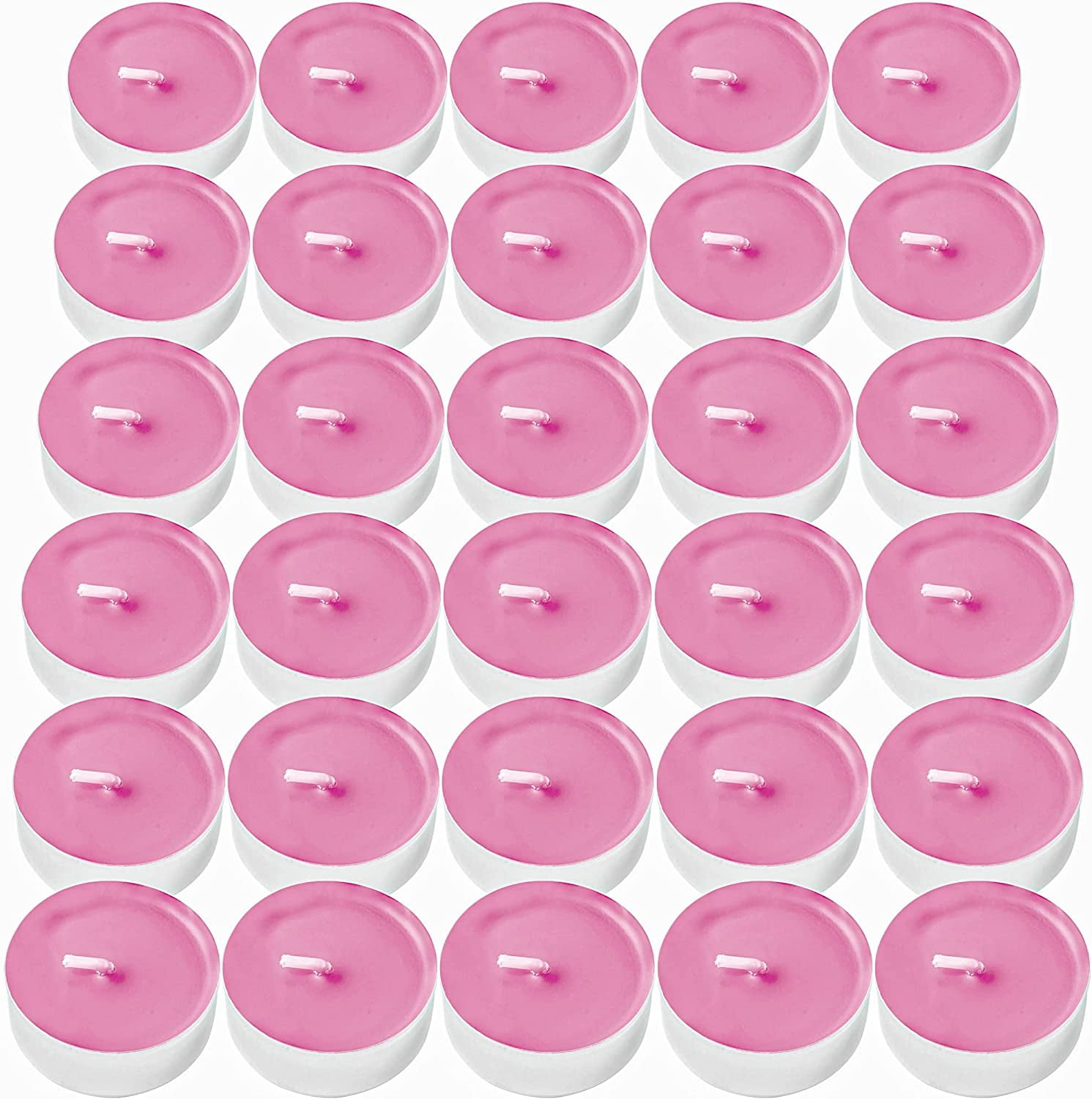 DecorRack 30 Strawberry Scented Tealight Candles