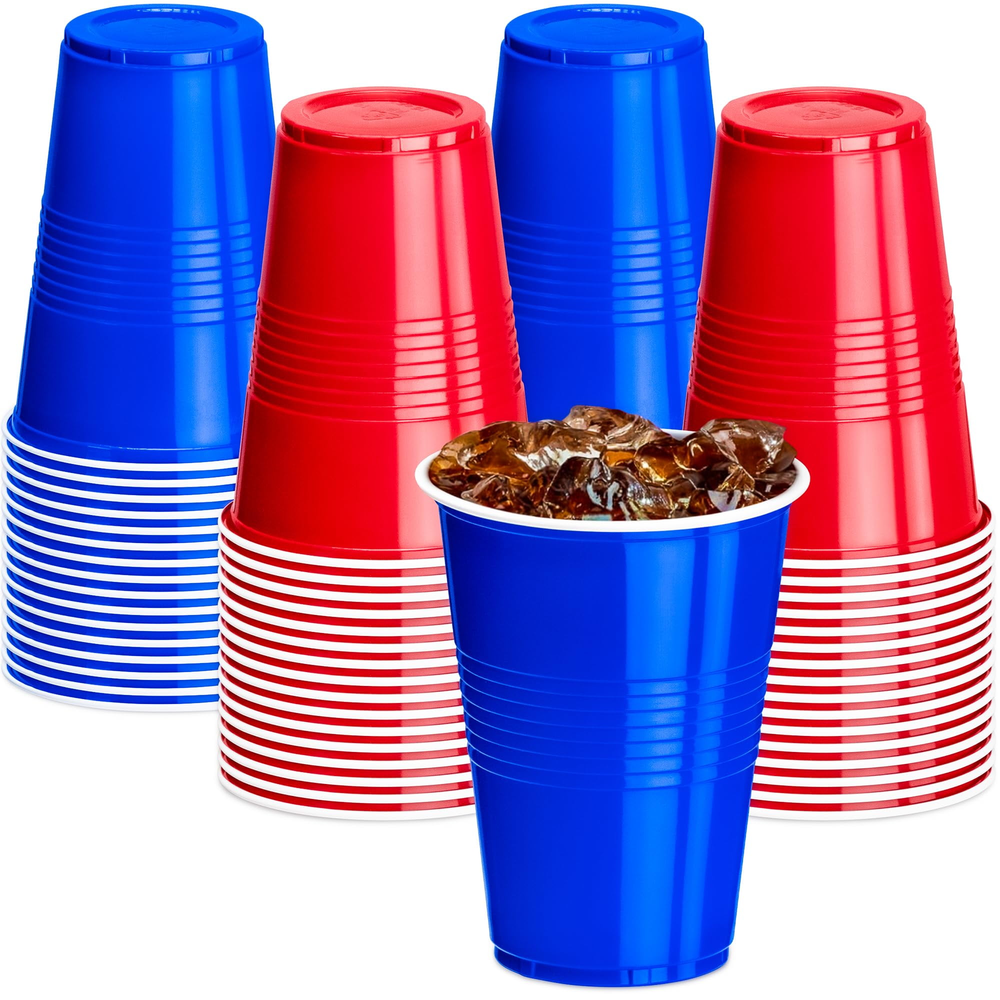 DecorRack 50 Plastic Party Cups 9 oz Disposable BPA FREE Plastic DecorRack 50 Plastic Party Cups 9 oz Disposable BPA FREE Plastic