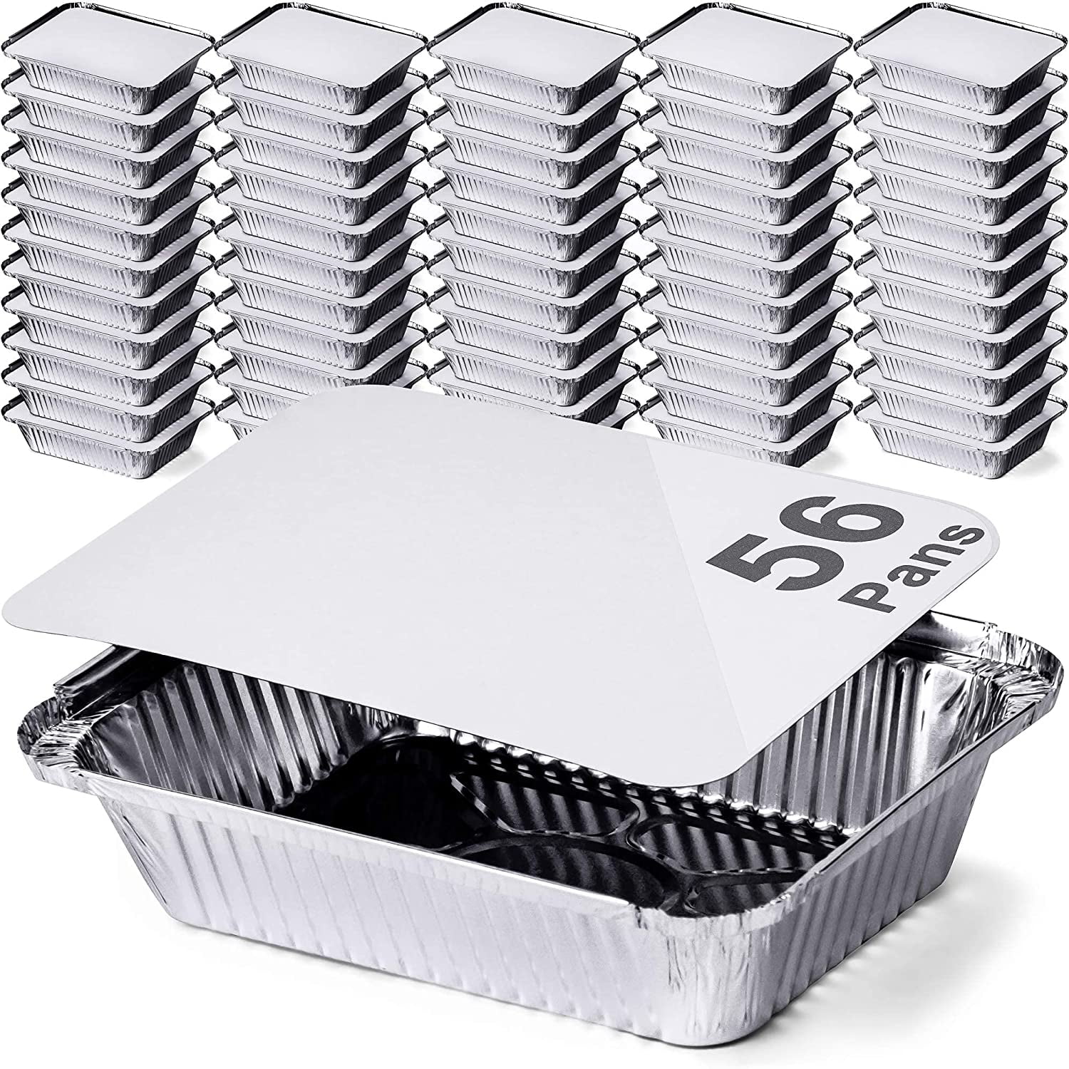 Aluminum Pans with Lids 21x13 Disposable Roasting Pans with Covers - 1 –  SHANULKA Home Decor
