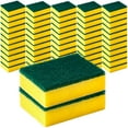 thumbnail image 1 of DecorRack Cleaning Scrub Sponges for Kitchen, Dishes, Bathroom (Pack of 56), 1 of 5