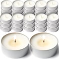 thumbnail image 1 of DecorRack 30 Pack Gardenia Scented Tea Lights, Long Burning Small Candles for Home Decor, Aromatherapy, Spa, Weddings and Parties, 1 of 5