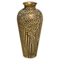 thumbnail image 1 of DecorShore 22" Iron Base Vase with Glass Mosaic Tiles Overlay- Multi Golden Sands, 1 of 7