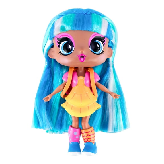 Decora Girlz 5" Tall Collectible Dolls, Marina, over 44-Suprises Inside, Children Ages 4 and up