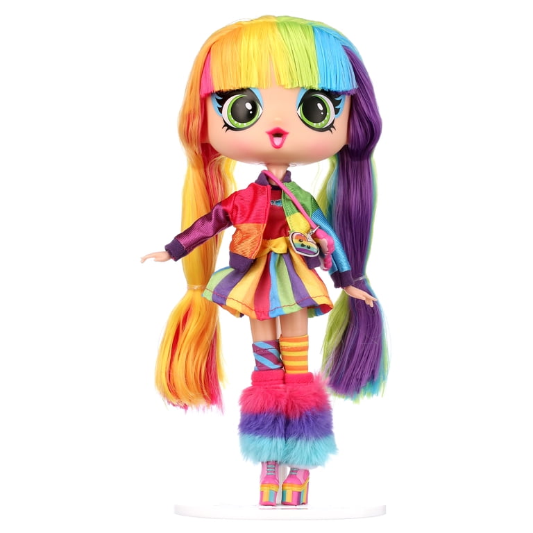 Decora Fashion Girlz 11-Inch Poseable Doll, Stickers, Accessories