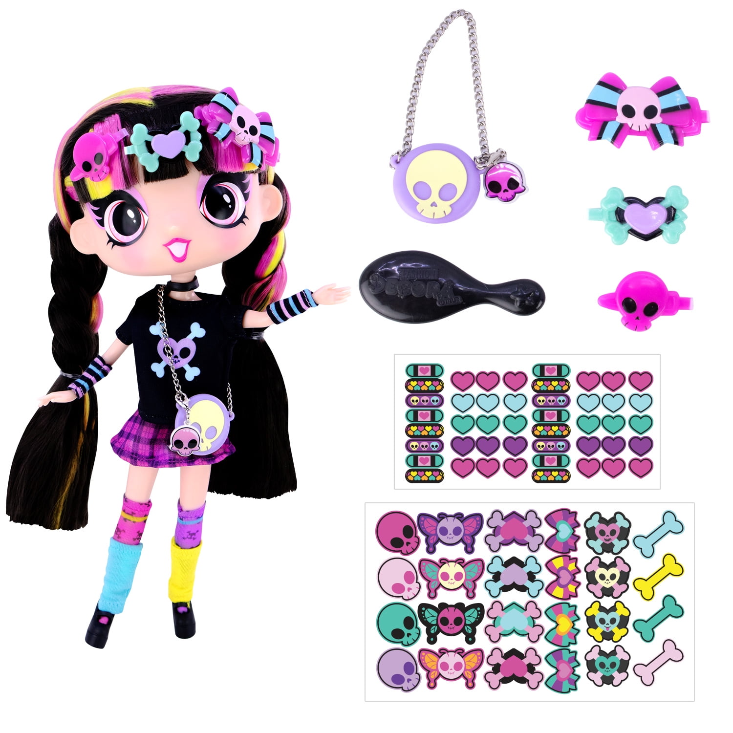 Decora Fashion Girlz 'Luna' Character 11-inch Poseable Doll: Unleash Your Style & Creativity!