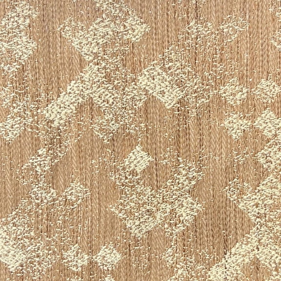 Decora Furnishings Abstract Patch Design Jacquard Material Polyester-Cotton Fabric Blend for Upholstery, Chair, Window Treatments, Craft - Width 54 inches - Fabric by The Yard (Sunshine Gold)