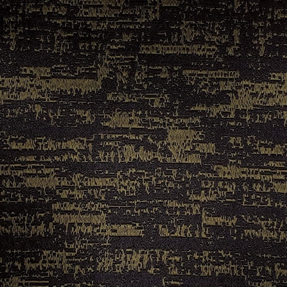 Decora Furnishings Abstract Patch Design Jacquard Material Polyester-Cotton Fabric Blend for Upholstery, Window Treatments, Craft - Width 54 inches - Fabric by The Yard (Brown)