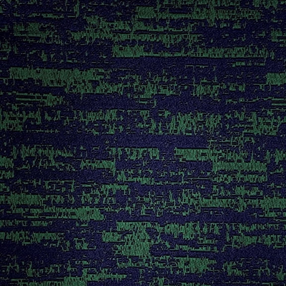 Decora Furnishings Abstract Patch Design Jacquard Material Polyester-Cotton Fabric Blend for Upholstery, Window Treatments, Craft - Width 54 inches - Fabric by The Yard (Blue)
