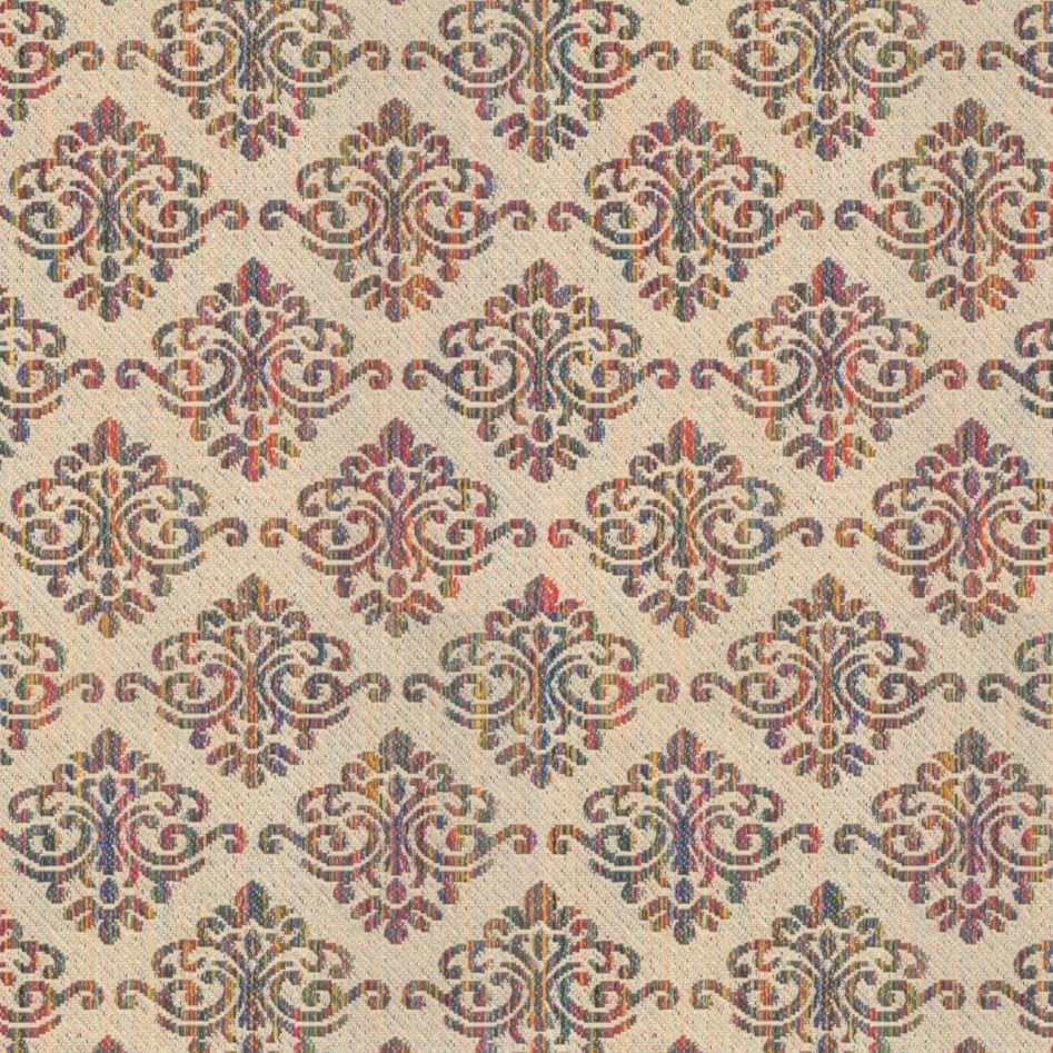 Decora Furnishings Jacquard Material Majestic Filigree Design Polyester ...