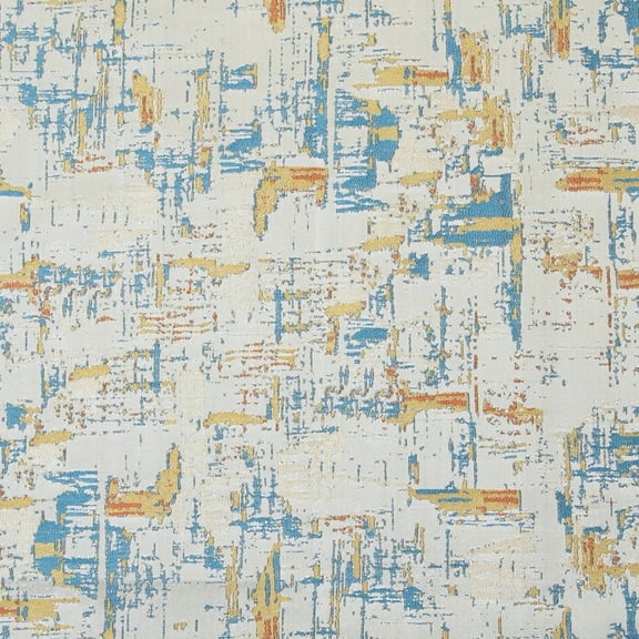 Decora Furnishings Luxurious Premium Jacquard Abstract Design Furnishing Fabric for Upholstery, Window Treatments, Craft Victorian Renaissance Rococo 54" Width Fabric by The Yard (Rustic)