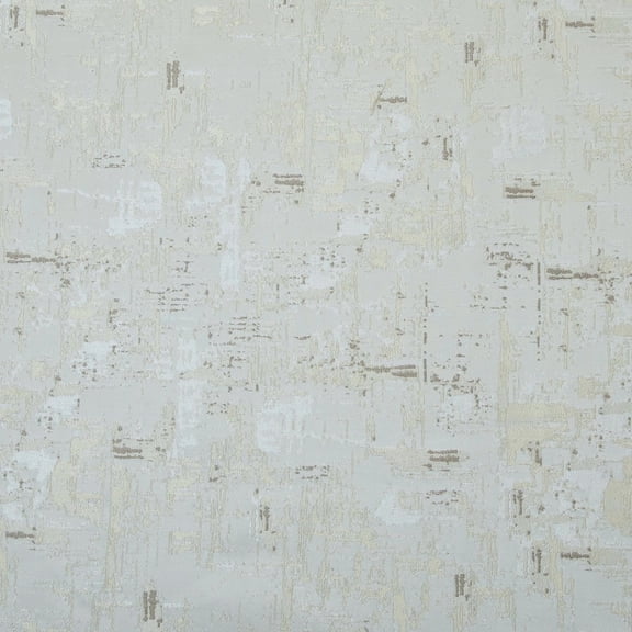 Decora Furnishings Luxury Jacquard Abstract Victorian Fabric, 54in Width (Cream)
