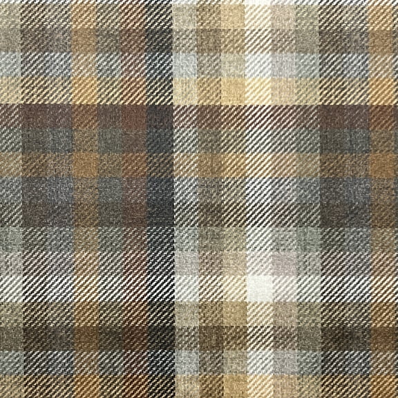 Decora Furnishings Checkered Microfiber Velvet Fabric, 54-Inch Width, By the Yard