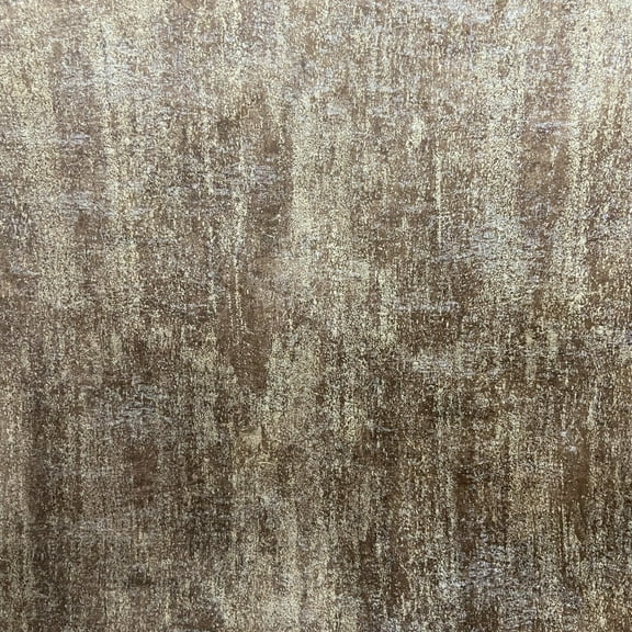 Decora Furnishings 54-Inch Soft and Thick Foiled Velvet Microfiber Fabric, Digitally Printed Metallic Self Design, Fabric by The Yard, Cinnamon Brown