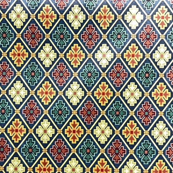 Decora Furnishings Soft Thick Luxurious Velvet Fabric Digitally Printed Abstract Diamond Design Upholstery Material for Sofa Cushion Chair Cover Craft - Width 54 inches - Fabric by The Yard (Green)