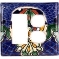 thumbnail image 1 of Decora-Outlet Turtle Talavera Switch Plate, 1 of 1
