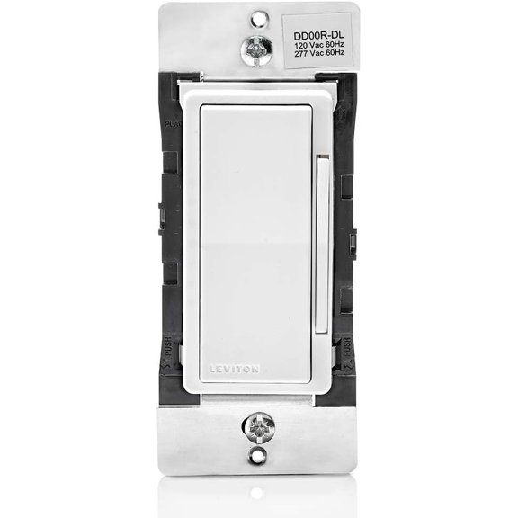 Decora Smart Dimmer Swit Companion for Multi-Location Dimming (Not for Stand-Alone use), 120/277VAC, 60H, DD00R-DL, White, Ivory, Light Almond