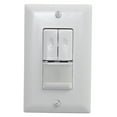 thumbnail image 1 of Decora Style Dual Relay Wattstopper Automatic Wall Switch Occupancy Sensor; White, 1 of 1