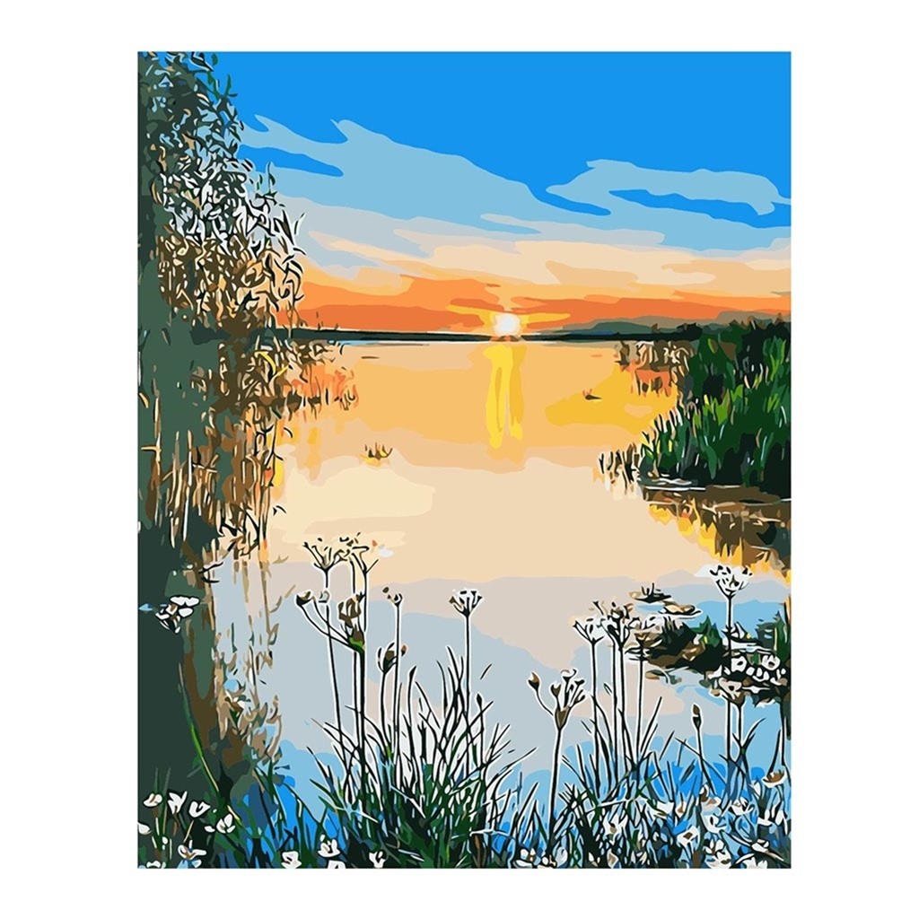 Decorate Room for Teen Girls Diy Painting By Numbers Kit Coloring By