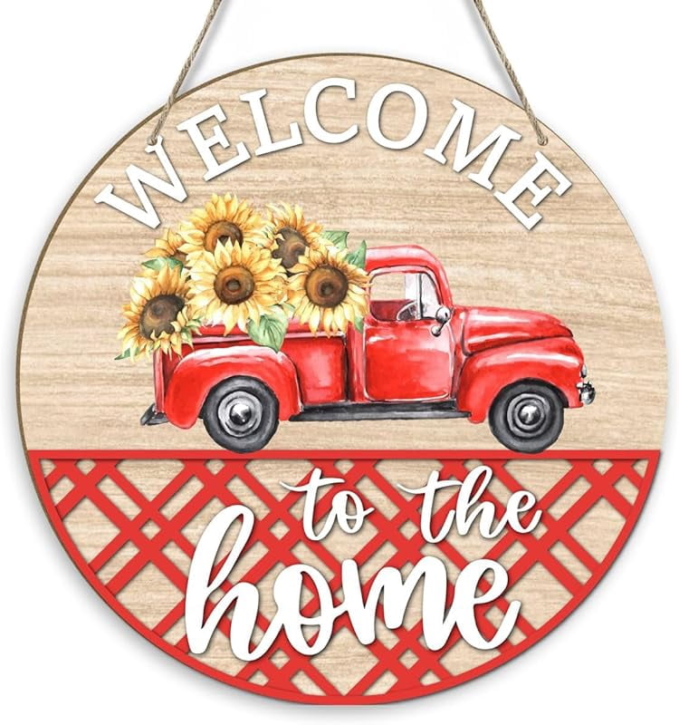 Decorate the family porch decoration, welcome to our seaside villa sign ...