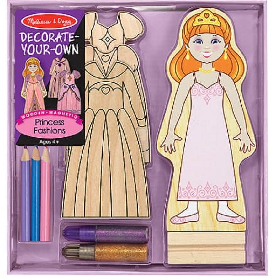 Barbie Dream House Melissa Doug Magnetic Dress-Up Dolls 55+