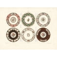 thumbnail image 1 of Decorated Plates Poster Print By ® Florilegius Mary Evans (24 X 18), 1 of 3