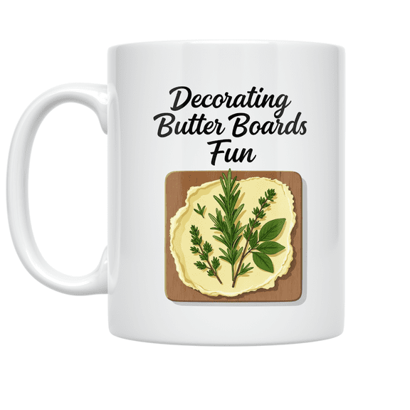 Decorating Butter Boards Fun - Culinary Enthusiast - 11 oz Ceramic Coffee Mug
