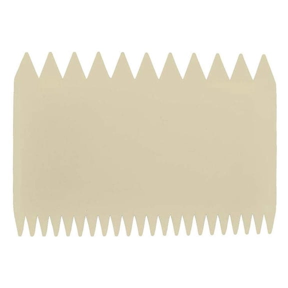 Decorating Comb, Poly, 4 1/4"X3"