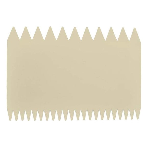 Decorating Comb, Poly, 4 1/4"X3"