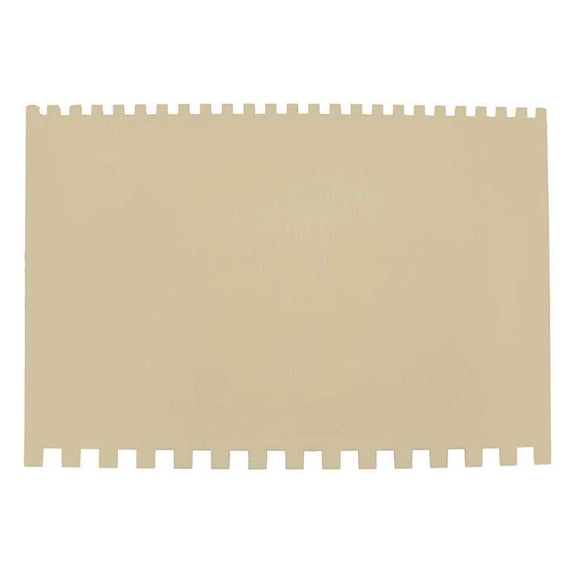 Decorating Comb, Poly, 6" x 4"