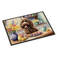 thumbnail image 1 of Decorating Easter Yorkshire Terrier Doormat, 1 of 5