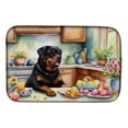 thumbnail image 1 of Decorating Easter Rottweiler Dish Drying Mat, 1 of 7