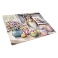 thumbnail image 1 of Decorating Easter Sheltie Glass Cutting Board 12 in x 15 in, 1 of 5