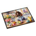 thumbnail image 1 of Decorating Easter Yorkshire Terrier Doormat, 1 of 5