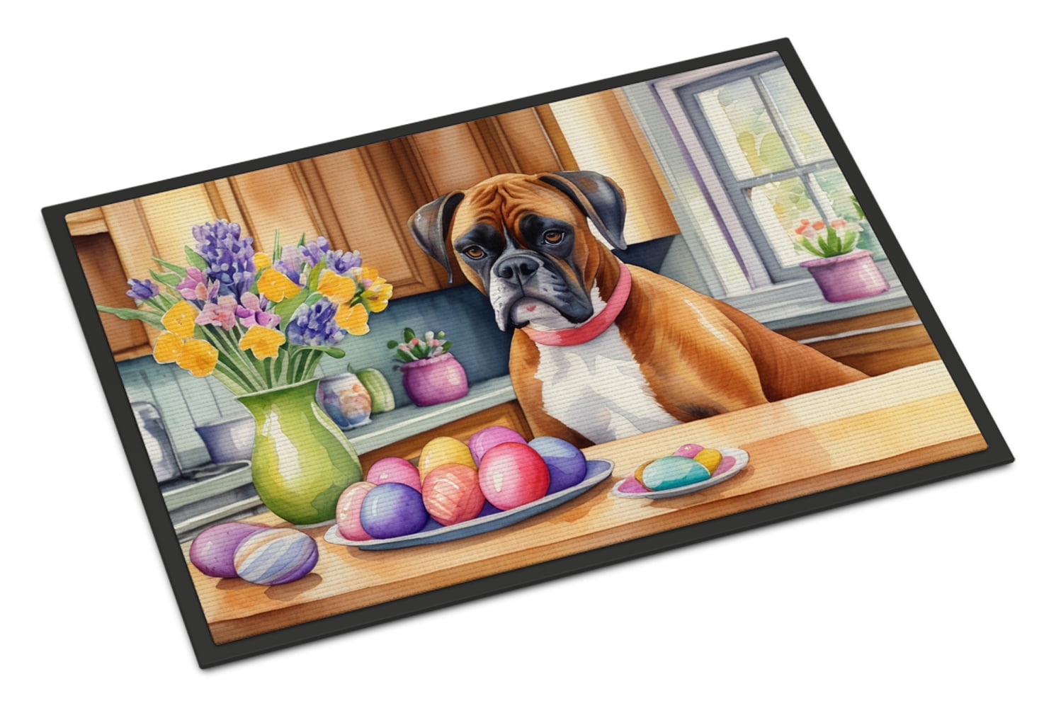 Decorating Easter Boxer Doormat 27 in x 18 in