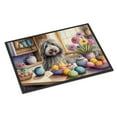 thumbnail image 1 of Decorating Easter Yorkshire Terrier Doormat, 1 of 5