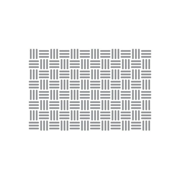 Decorating Stencil Grill - Cris-Cross Design