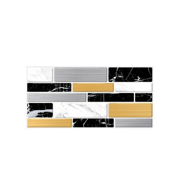 Decoration Adhesive Crystal Wall Tile Stickers Kitchen Sticker 2D Bathroom Sticker Wall Tile Artscrafts & Sewing, Wall Stickers for Girls, Wall Stickers Quotes, 1Pc Tile Wall Sticker