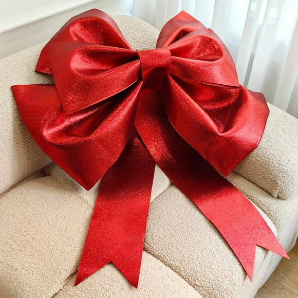 Decoration Big Bow Shop Display Wedding Arch Decor Birthday Prop Festivity Occasion DIY Red Accessories S D
