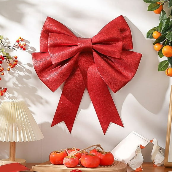Decoration Big Bow Shop Display Wedding Arch Decor Birthday Prop Festivity Occasion DIY Red Accessories S F