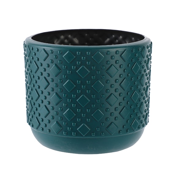 Asxite Plastic Pot, Plastic Imitation Glazed Vase Living Room Flower Arrangement Cabinet Decoration Dried Flower Decoration Flower Pot Flower Utensil