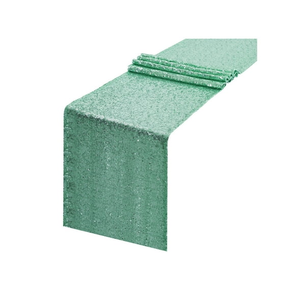 Decoration Savings Asxite Table Runner, Table Flag Glitter Wedding Glitter Table Flag For Wedding Parties 12x71 Inches In A Variety Of Colors