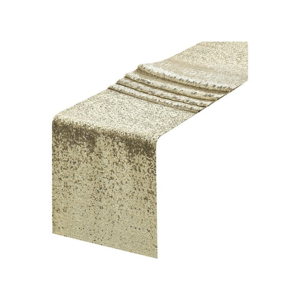 Decoration Savings Asxite Table Runner, Table Flag Glitter Wedding Glitter Table Flag For Wedding Parties 12x71 Inches In A Variety Of Colors