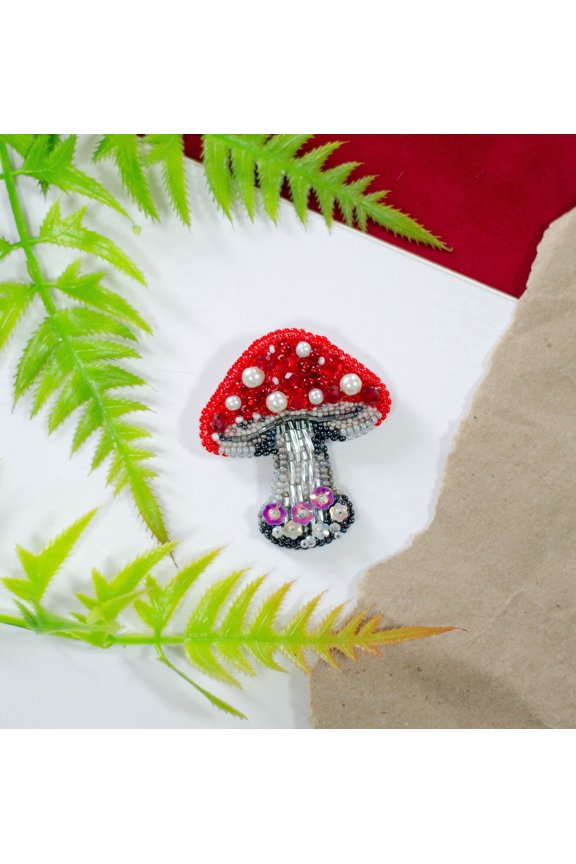 Bead Embroidery Decoration - Forbidden Beauty. Colorful Beads, Beading Needles. DIY Kit. Embroidery for Beginners. Home Decor. AD-241 Abris Art