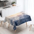 thumbnail image 1 of Decoration Home Cloth Table Banquet Restaurant Kitchen Waterproof Antifouling Tablecloth Rectangular, 1 of 5