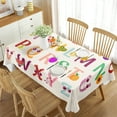 thumbnail image 1 of Decoration Home Table Room Living Kitchen for Rectangle Cover Table Letter English D C B A Tableclot, 1 of 5
