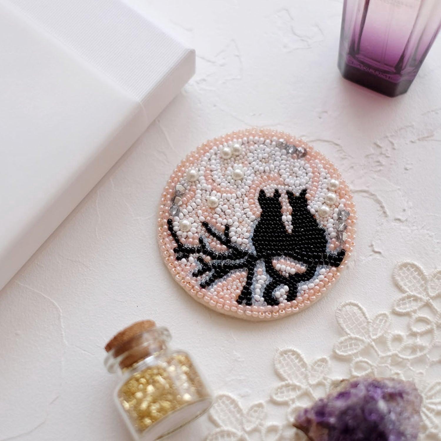 Decoration Moon date AD-039