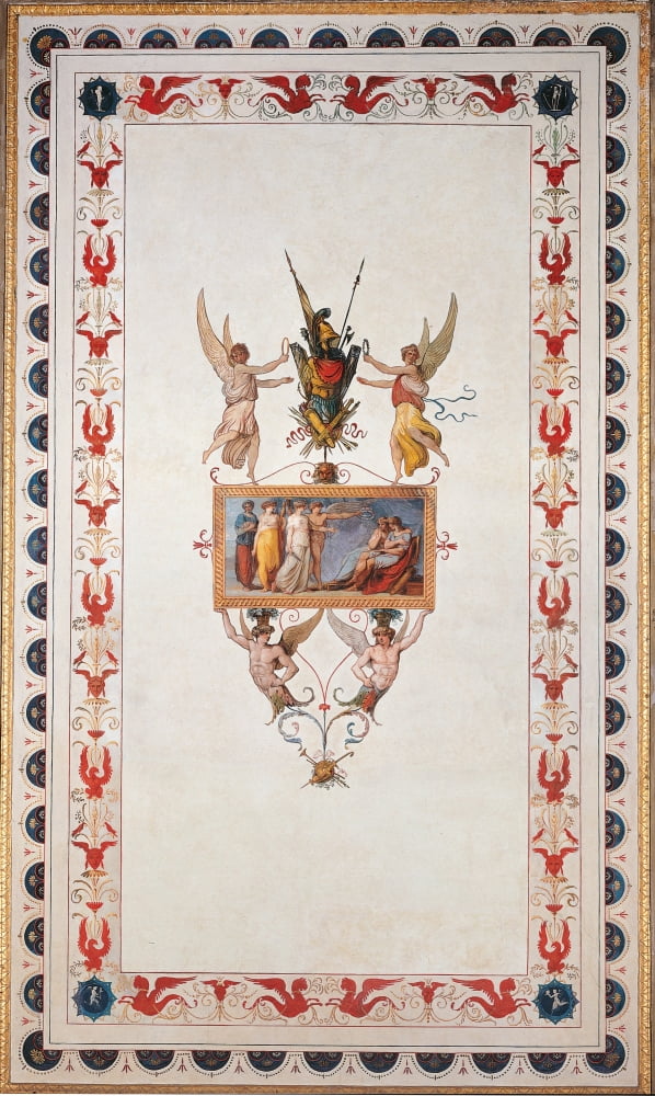 Decoration Of The Gallery Of Psyche Canvas Art - (24 x 36)
