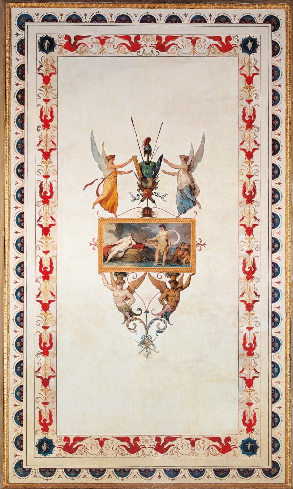 Decoration Of The Gallery Of Psyche Canvas Art -  (24 x 36)